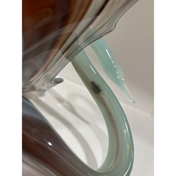 Vintage Hand Blown Glass Swan - Picture 5 of 6